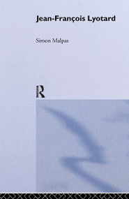 Jean-François Lyotard by Simon Malpas, 9780415256148