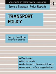 Transport Policy by Kerry Hamilton, 9781138419070
