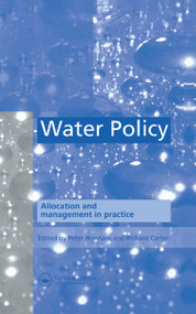 Water Policy (Allocation and management in practice) by P. Howsam, R.C. Carter, 9780419216506