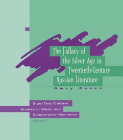The Fallacy Of The Silver Age by Omry Ronen, 9789057025495