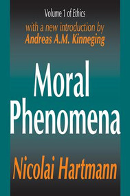 Moral Phenomena by Nicolai Hartmann, 9781138528352