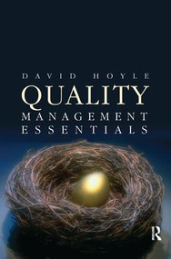 Quality Management Essentials by David Hoyle, 9781138168701