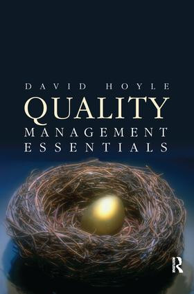 Quality Management Essentials by David Hoyle, 9781138168701