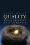 Quality Management Essentials by David Hoyle, 9781138168701