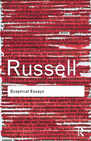 Sceptical Essays by Bertrand Russell, 9781138400504