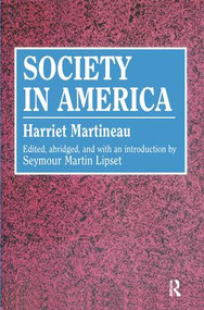 Society in America by Harriet Martineau, 9781138533127