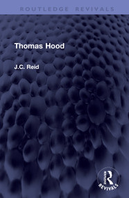Thomas Hood by J.C. Reid, 9781041382027