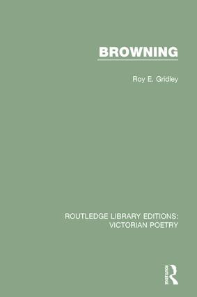 Browning by Roy E. Gridley, 9781138670921