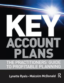 Key Account Plans by Lynette Ryals, Malcolm McDonald, 9781138134119