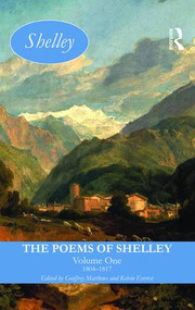 The Poems of Shelley: Volume One (1804-1817) by Geoffrey Matthews, Kelvin Everest, 9780582484481
