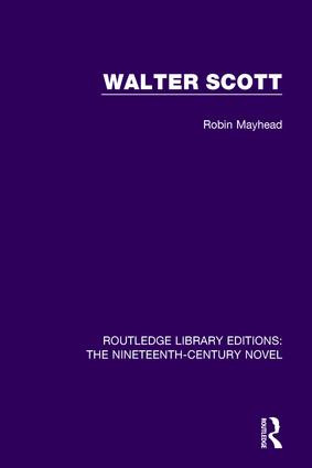 Walter Scott by Robin Mayhead, 9781138675353