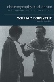 William Forsythe by Senta Driver, 9781138173620
