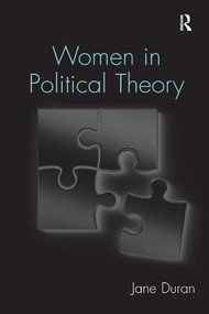 Women in Political Theory by Jane Duran, 9781409454083