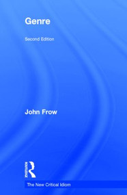 Genre by John Frow, 9781138020566