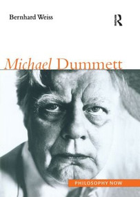 Michael Dummett by Bernhard Weiss, 9781902683348