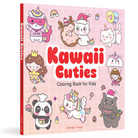 Kawaii Cuties Coloring Book for Kids by Wonder House Books, 9789370890947