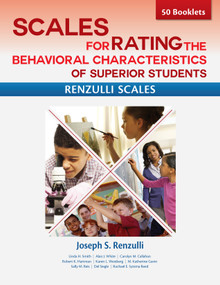 Scales for Rating the Behavioral Characteristics of Superior Students--Print Version (50 Booklets) by Joseph Renzulli, 9781618210999