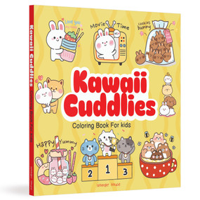 Kawaii Cuddlies Coloring Book for Kids by Wonder House Books, 9789370896277