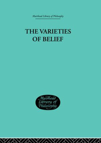 Varieties of Belief by Paul Helm, 9780415296267
