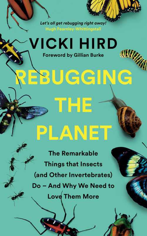 Rebugging the Planet (The Remarkable Things that Insects (and Other Invertebrates) Do  And Why We Need to Love Them More) by Vicki Hird, Gillian Burke, 9781645020189