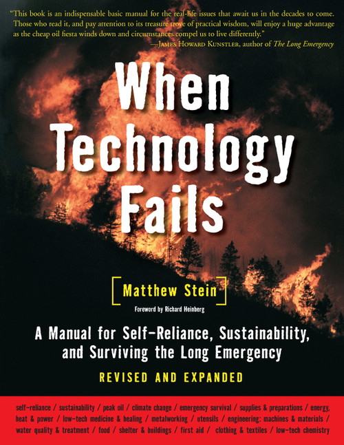 When Technology Fails (A Manual for Self-Reliance, Sustainability, and Surviving the Long Emergency, 2nd Edition) by Matthew Stein, 9781933392455