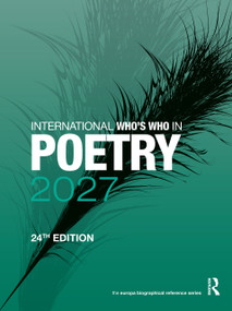 International Who's Who in Poetry 2027 by Europa Publications, 9781041382676