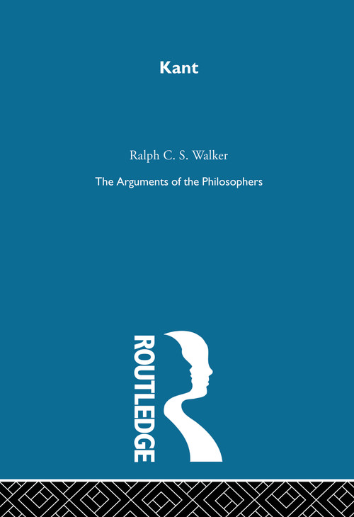 Kant - Arg Phil by Walker, 9780415203678