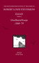 Essays IV (Uncollected Essays and Reviews, 1868-1879) by R. L. Stevenson, Richard Dury, 9780748644278