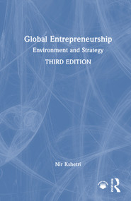 Global Entrepreneurship (Environment and Strategy) by Nir Kshetri, 9781032932736