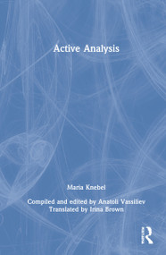Active Analysis by Maria Knebel, Anatoli Vassiliev, Irina Brown, 9780415498524