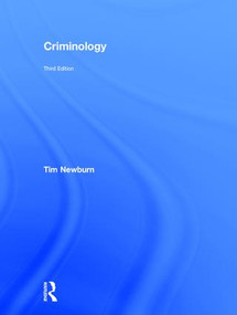 Criminology by Tim Newburn, 9781138643123