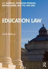 Education Law by J.C. Blokhuis, Jonathan Feldman, Michael Imber, Tyll van Geel, 9780367195250