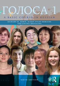 Golosa (A Basic Course in Russian, Book One) by Richard Robin, Karen Evans-Romaine, Galina Shatalina, 9780367612801