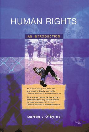 Human Rights (An Introduction) by Darren O'Byrne, 9780582438248