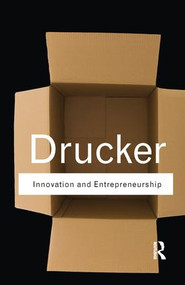 Innovation and Entrepreneurship by Peter Drucker, 9781138168343