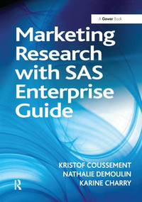 Marketing Research with SAS Enterprise Guide by Kristof Coussement, 9781138440852