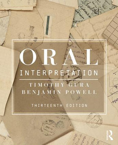 Oral Interpretation by Timothy Gura, Benjamin Powell, 9781138082212