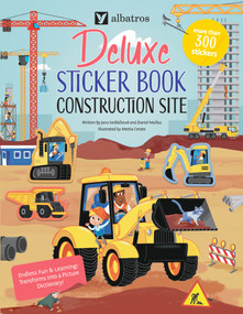 Deluxe Sticker Book: Construction Site by Jana Sedlackova, Daniel Manka, Mattia Cerato, 9788000085456