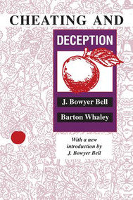 Cheating and Deception by J. Bowyer Bell, 9781138520301