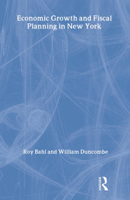 Economic Growth and Fiscal Planning in New York by Roy Bahl, 9780882851341