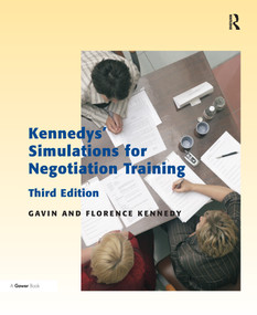 Kennedys' Simulations for Negotiation Training by Florence Kennedy, 9780566087387