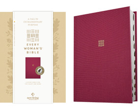 NLT Every Woman's Bible, Filament Enabled (Hardcover Cloth, Royal Burgundy, Indexed, Red Letter) by New Living Translation, Tyndale, Naomi Cramer Overton, 9798400523403
