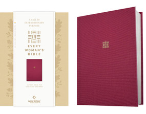 NLT Every Woman's Bible, Filament Enabled (Hardcover Cloth, Royal Burgundy, Red Letter) by New Living Translation, Tyndale, Naomi Cramer Overton, 9798400523397
