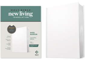 NLT Wide Margin Bible, Filament Enabled (Hardcover, White, Red Letter) by New Living Translation, Tyndale, 9798400522192