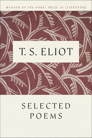 Selected Poems by T. S. Eliot, 9780156806473