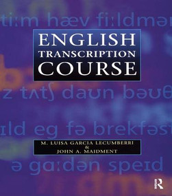 English Transcription Course by Maria Lecumberri, J. A. Maidment, 9781138131354