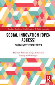 Social Innovation (Comparative Perspectives) by Helmut Anheier, Gorgi Krlev, Georg Mildenberger, 9781138068360