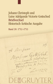 November 1752 − März 1753 (German Edition) by Caroline Köhler, Franziska Menzel, Rüdiger Otto, Ute Tischer, 9783111636337