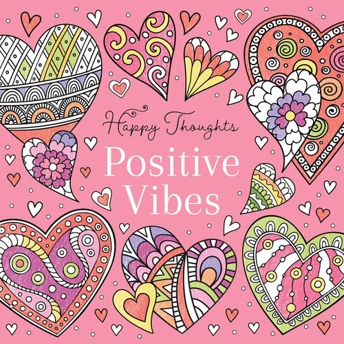 Positive Vibes Coloring Book by Lake Press, 9780655249825