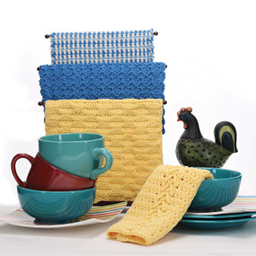 Crochet Dishcloth Card Deck (47 Designs & Instruction Cards) by Leisure Arts, 9781464791871